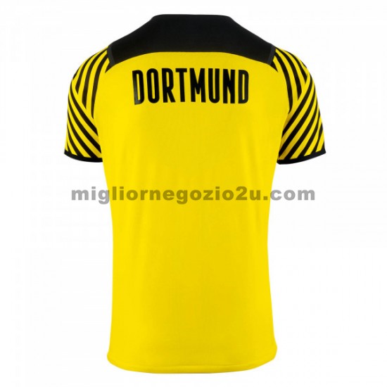 Maglia Borussia Dortmund Casa Divisa 2021-2022 Manica Corta