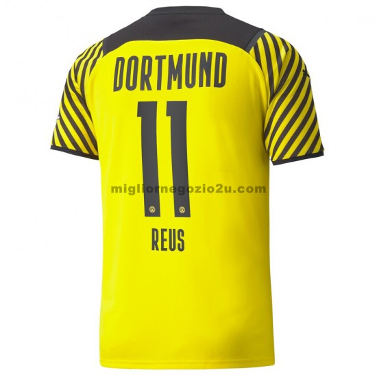 Maglia Borussia Dortmund Marco Reus 11 Casa Divisa 2021-2022 Manica Corta