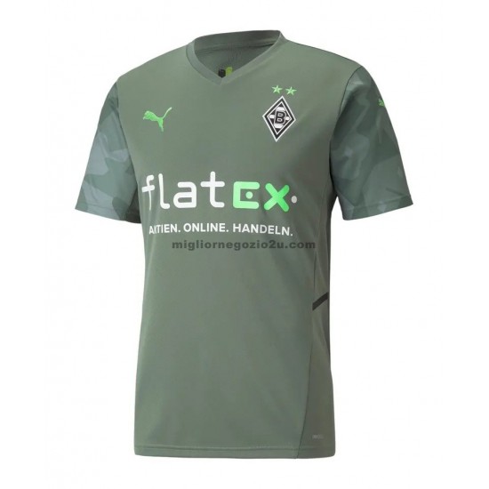 Maglia Borussia Mönchengladbach Trasferta Divisa 2021-2022 Manica Corta