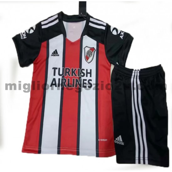 Maglia CA River Plate Bambino Terza Divisa 2021-2022 Manica Corta
