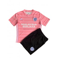 Maglia Cardiff City Bambino Trasferta Divisa 2021-2022 Manica Corta