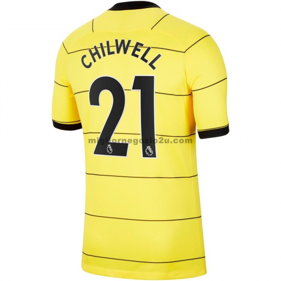 Maglia Chelsea Ben Chilwell 21 Trasferta Divisa 2021-2022 Manica Corta