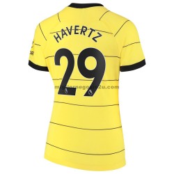 Maglia Chelsea Kai Havertz 29 Donna Trasferta Divisa 2021-2022 Manica Corta