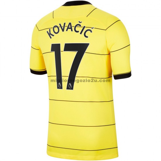 Maglia Chelsea Mateo Kovacic 17 Trasferta Divisa 2021-2022 Manica Corta
