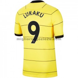 Maglia Chelsea Romelu Lukaku 9 Trasferta Divisa 2021-2022 Manica Corta