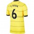 Maglia Chelsea Thiago Silva 6 Trasferta Divisa 2021-2022 Manica Corta