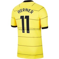 Maglia Chelsea Timo Werner 11 Trasferta Divisa 2021-2022 Manica Corta