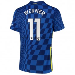 Maglia Chelsea Timo Werner 11 Casa Divisa 2021-2022 Manica Corta
