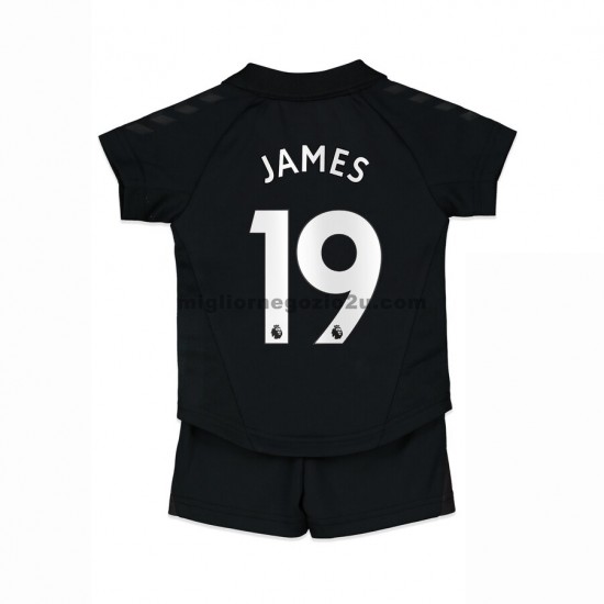 Maglia Everton James Rodriguez 19 Bambino Trasferta Divisa 2021-2022 Manica Corta