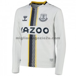 Maglia Everton Terza Divisa 2021-2022 Manica Lunga