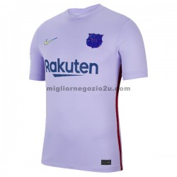 Maglia FC Barcelona Trasferta Divisa 2021-2022 Manica Corta