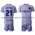 Maglia FC Barcelona Frenkie de Jong 21 Bambino Trasferta Divisa 2021-2022 Manica Corta
