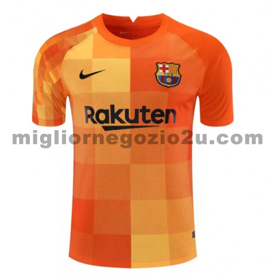 Maglia FC Barcelona Portiere Casa Divisa 2021-2022 Manica Corta