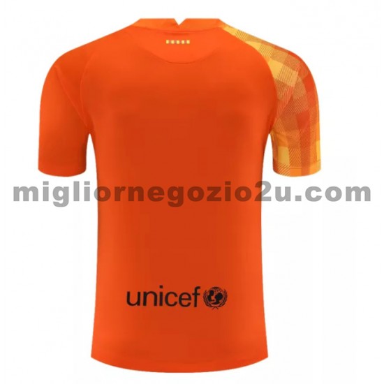 Maglia FC Barcelona Portiere Casa Divisa 2021-2022 Manica Corta