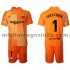 Maglia FC Barcelona Portiere Ter Stegen 1 Bambino Casa Divisa 2021-2022 Manica Corta