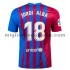 Maglia FC Barcelona Jordi Alba 18 Casa Divisa 2021-2022 Manica Corta