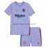 Maglia FC Barcelona Bambino Trasferta Divisa 2021-2022 Manica Corta