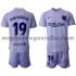 Maglia FC Barcelona Kun Aguero 19 Bambino Trasferta Divisa 2021-2022 Manica Corta