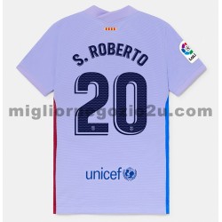 Maglia FC Barcelona Sergi Roberto 20 Trasferta Divisa 2021-2022 Manica Corta
