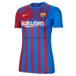 Maglia FC Barcelona Donna Casa Divisa 2021-2022 Manica Corta