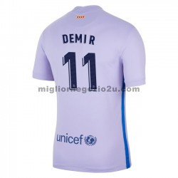 Maglia FC Barcelona Yusuf Demir 11 Trasferta Divisa 2021-2022 Manica Corta