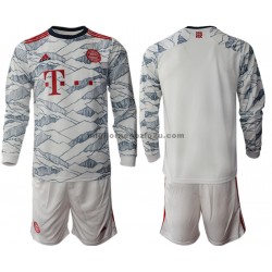 Maglia FC Bayern München Bambino Terza Divisa 2021-2022 Manica Lunga