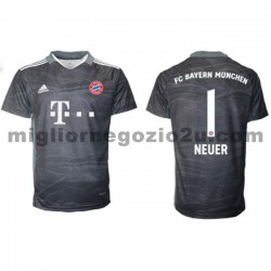 Maglia FC Bayern München Portiere Manuel Neuer 1 Trasferta Divisa 2021-2022 Manica Corta