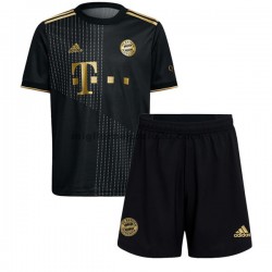 Maglia FC Bayern München Bambino Trasferta Divisa 2021-2022 Manica Corta