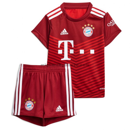 Maglia FC Bayern München Bambino Casa Divisa 2021-2022 Manica Corta