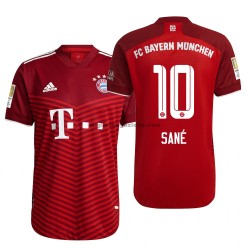 Maglia FC Bayern München Leroy Sane 10 Casa Divisa 2021-2022 Manica Corta