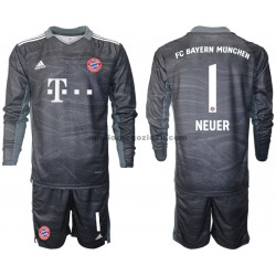 Maglia FC Bayern München Manuel Neuer 1 Portiere Bambino Trasferta Divisa 2021-2022 Manica Lunga