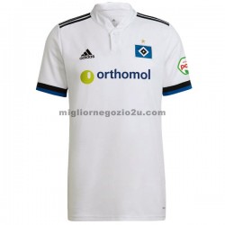 Maglia Hamburger SV Casa Divisa 2021-2022 Manica Corta