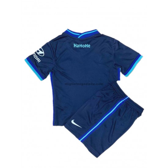 Maglia Hertha BSC Bambino Trasferta Divisa 2021-2022 Manica Corta