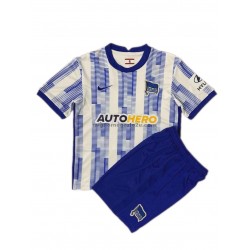 Maglia Hertha BSC Bambino Casa Divisa 2021-2022 Manica Corta