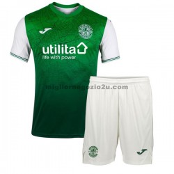 Maglia Hibernian Bambino Casa Divisa 2021-2022 Manica Corta