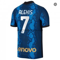 Maglia Inter Milan Alexis Sanchez 7 Casa Divisa 2021-2022 Manica Corta