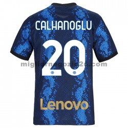 Maglia Inter Milan Hakan Calhanoglu 20 Casa Divisa 2021-2022 Manica Corta