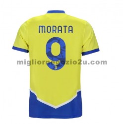 Maglia Juventus Alvaro Morata 9 Terza Divisa 2021-2022 Manica Corta
