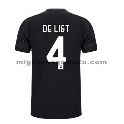 Maglia Juventus Matthijs de Ligt 4 Trasferta Divisa 2021-2022 Manica Corta