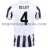 Maglia Juventus Matthijs de Ligt 4 Casa Divisa 2021-2022 Manica Corta