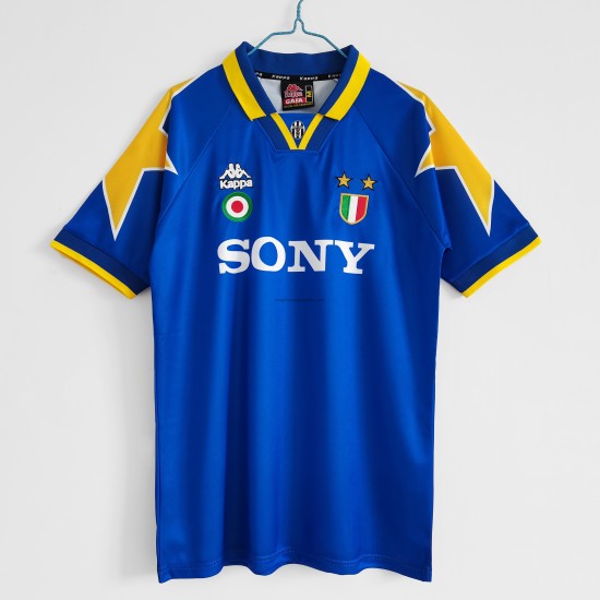 Maglia Juventus Retro Trasferta Divisa 1995-1996 Manica Corta