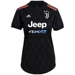 Maglia Juventus Donna Trasferta Divisa 2021-2022 Manica Corta