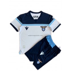 Maglia SS Lazio Bambino Trasferta Divisa 2021-2022 Manica Corta