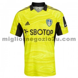 Maglia Leeds United Portiere Terza Divisa 2021-2022 Manica Corta