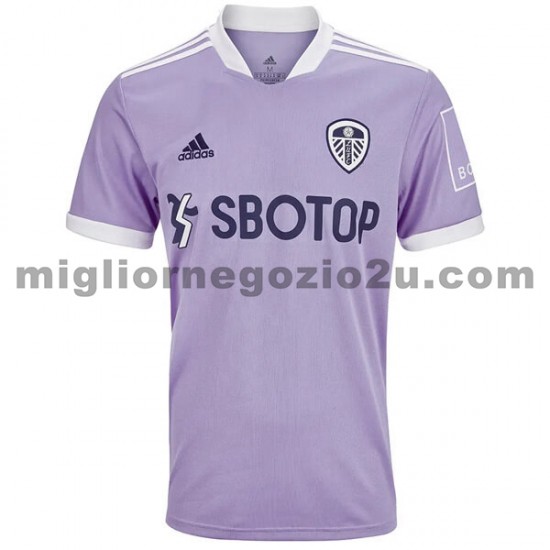 Maglia Leeds United Terza Divisa 2021-2022 Manica Corta