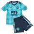 Maglia Leicester City Bambino Trasferta Divisa 2021-2022 Manica Corta