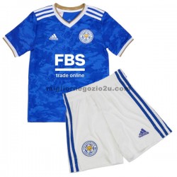 Maglia Leicester City Bambino Casa Divisa 2021-2022 Manica Corta