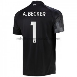 Maglia Liverpool A.Becker 1 Portiere Terza Divisa 2021-2022 Manica Corta