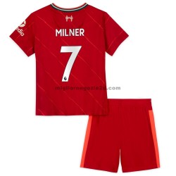 Maglia Liverpool James Milner 7 Bambino Casa Divisa 2021-2022 Manica Corta