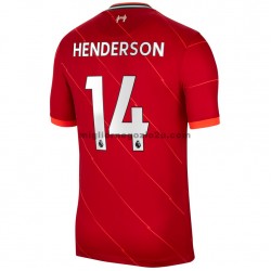 Maglia Liverpool Jordan Henderson 14 Casa Divisa 2021-2022 Manica Corta